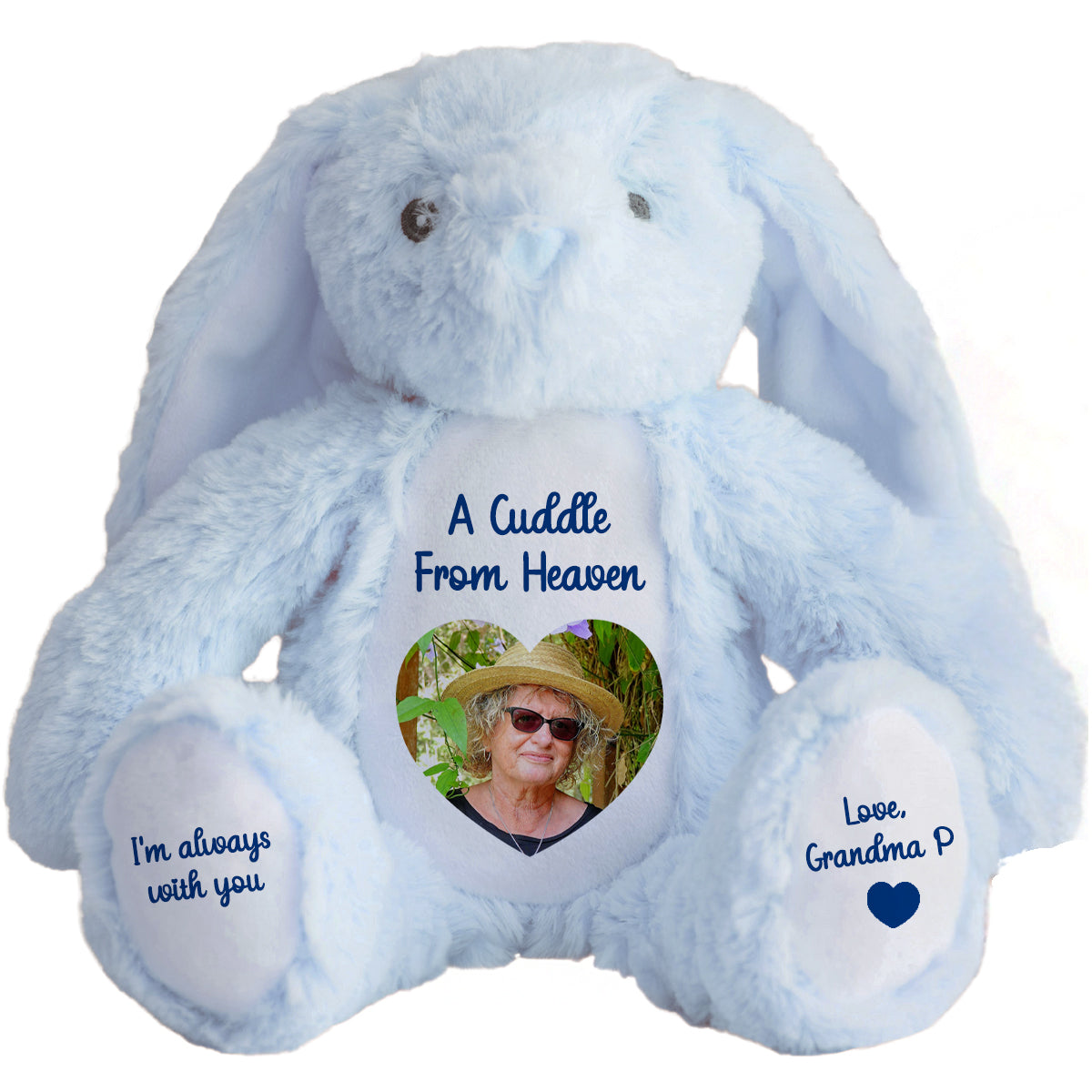 A Cuddle from Heaven Personalised Photo Teddy Bear
