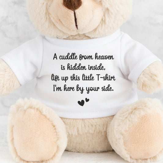 Hidden Photo Surprise T-Shirt for 'Cuddle From Heaven' Teddy - (T-SHIRT FITS ALL TEDDIES)