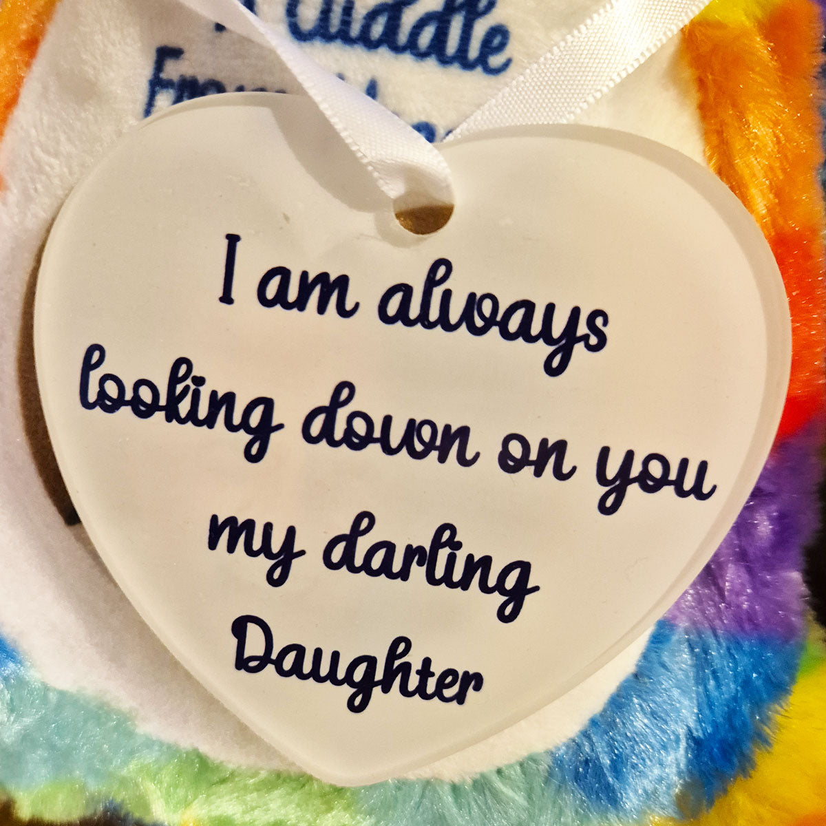 Personalised Gift Message Heart