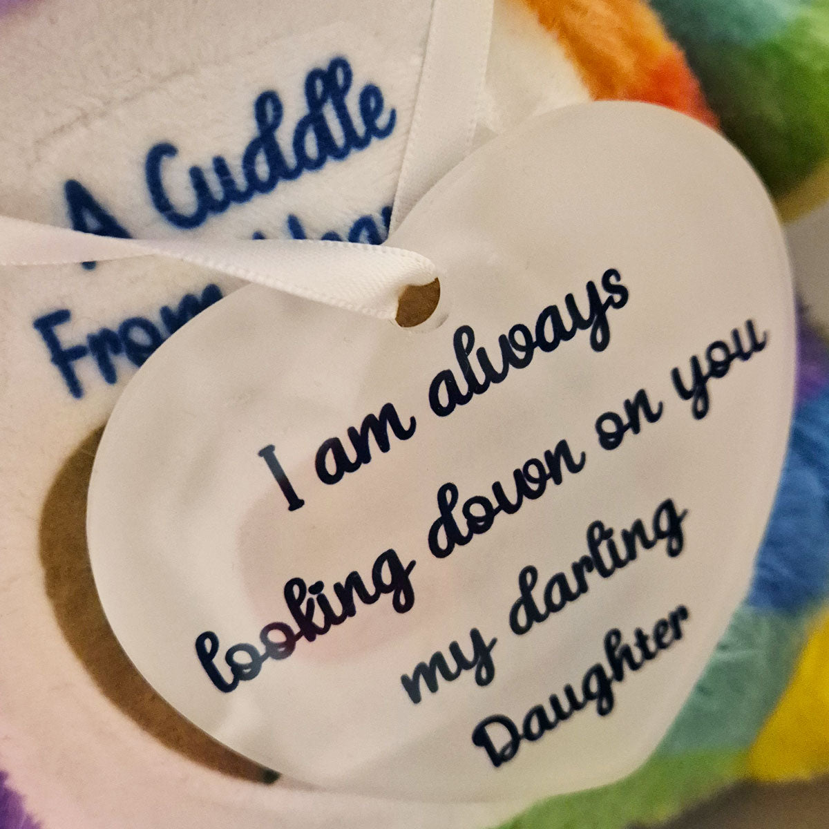 Personalised Gift Message Heart