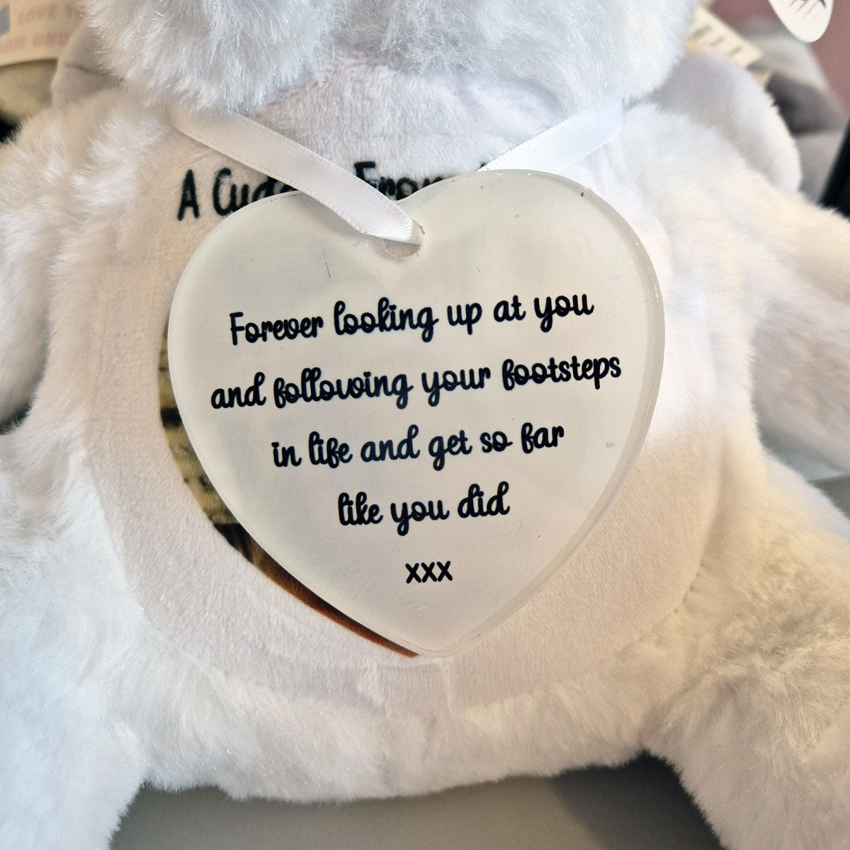 Personalised Gift Message Heart