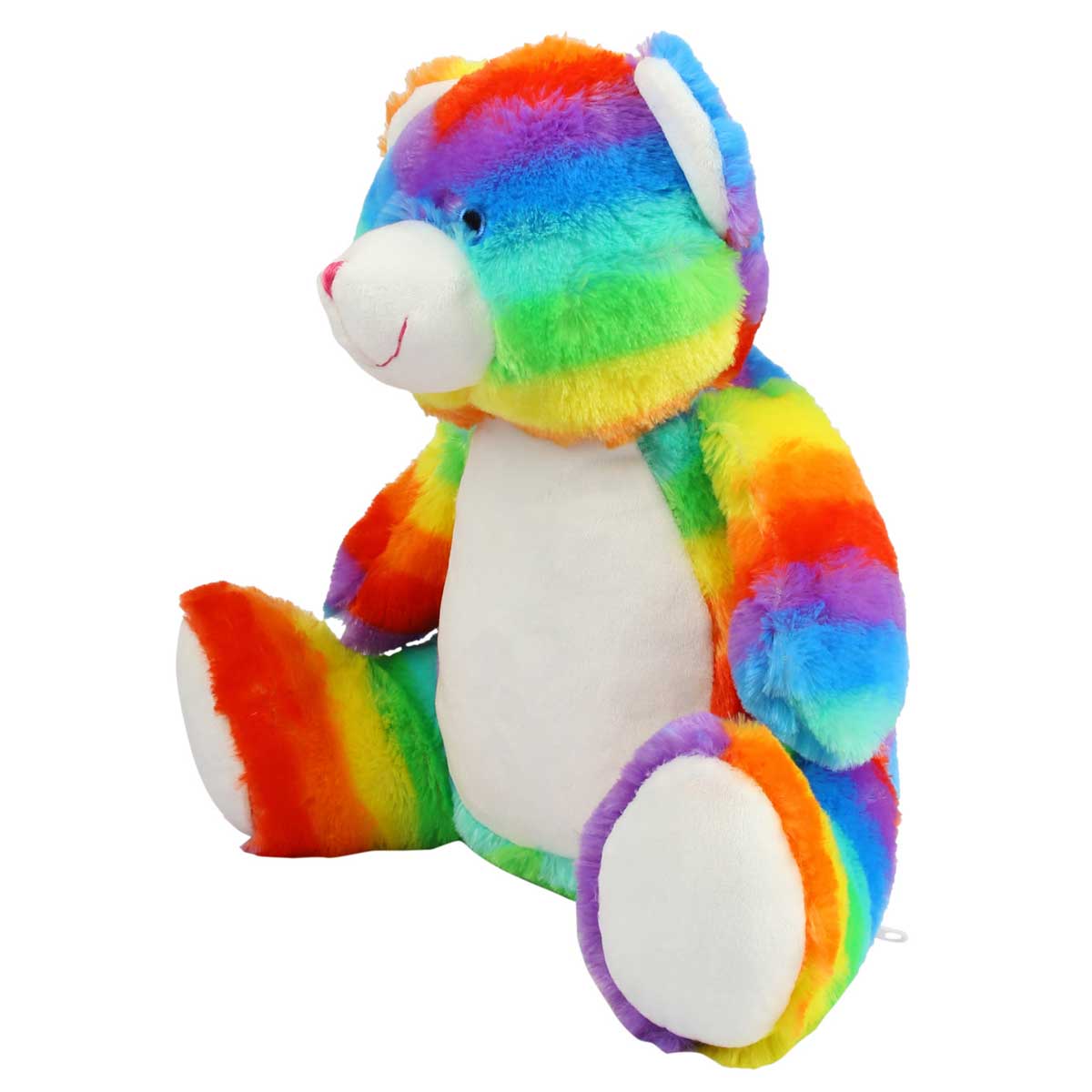 Personalised Large Rainbow Teddy Bear