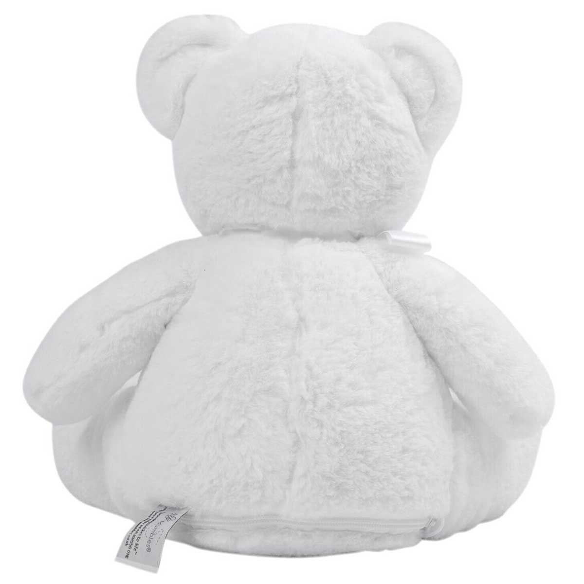 Personalised Large White Teddy Bear