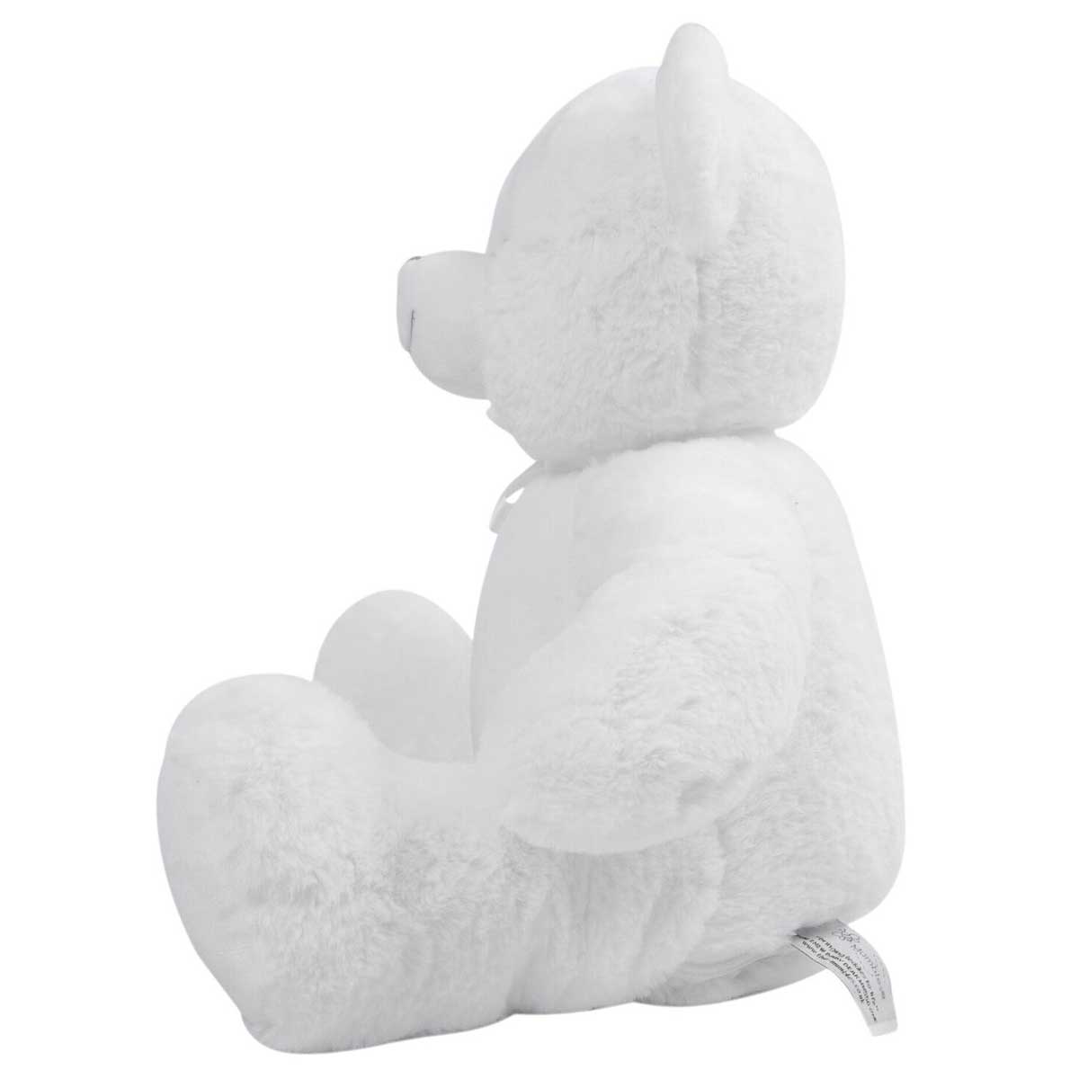 Personalised Large White Teddy Bear