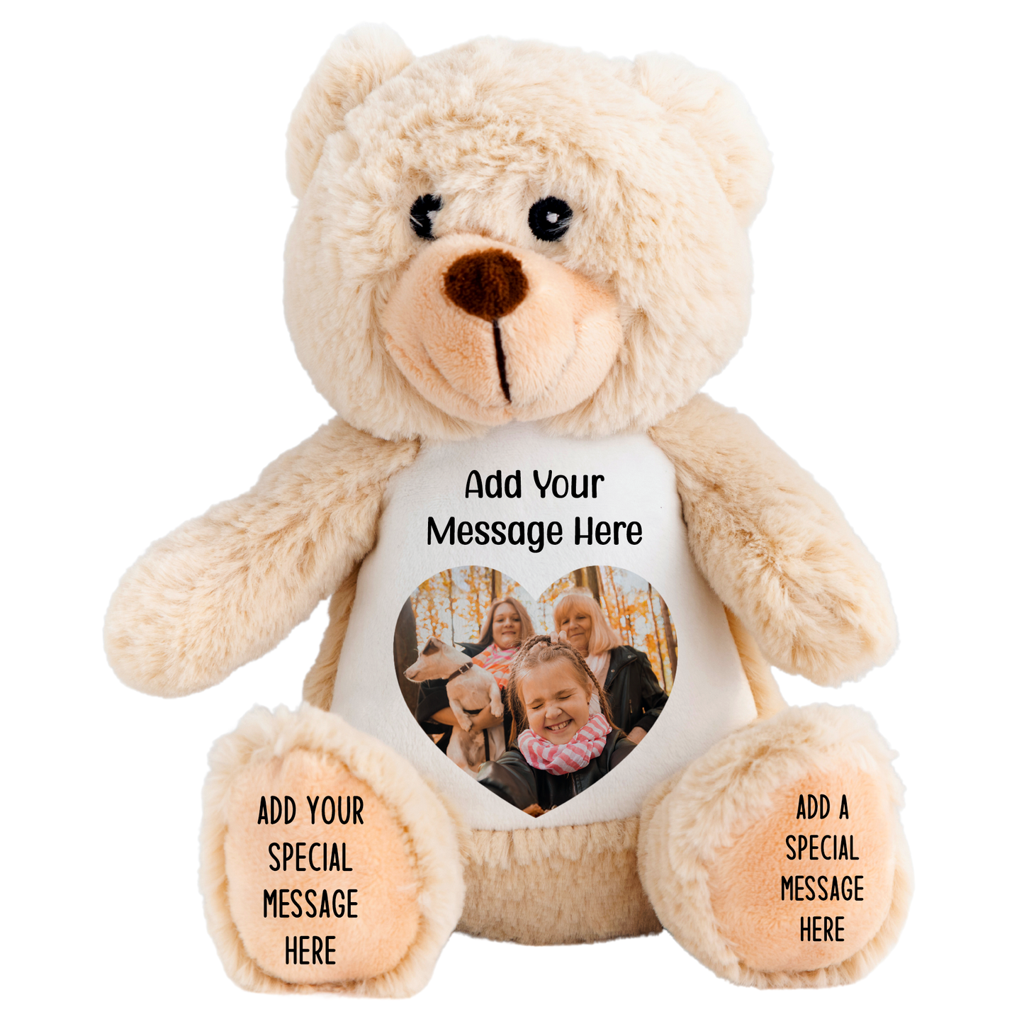 Personalised Brown Teddy Bear