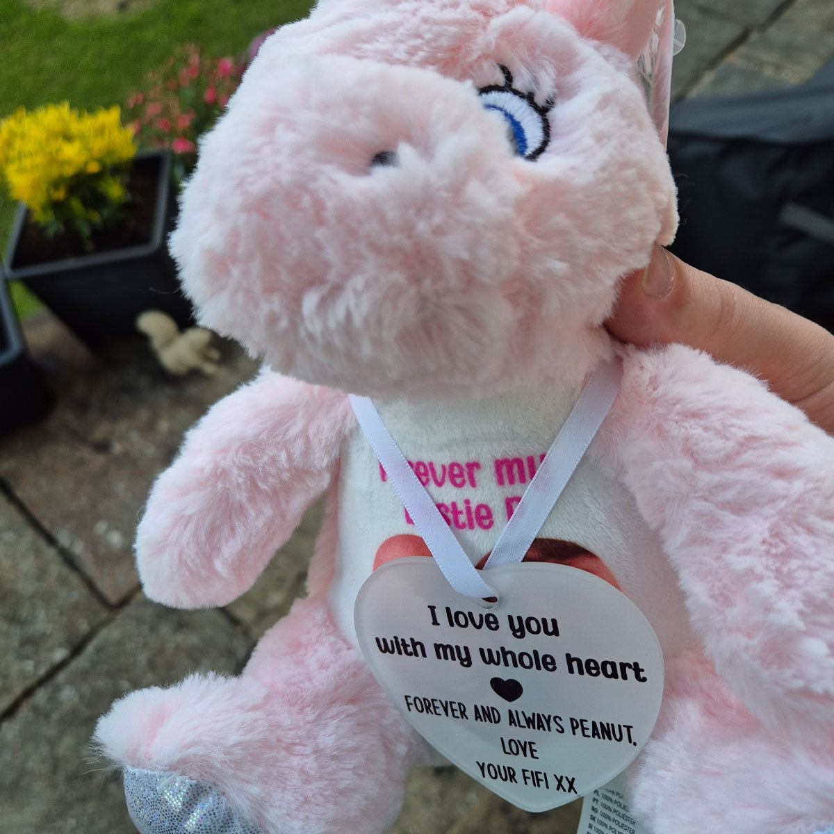 Personalised Gift Message Heart