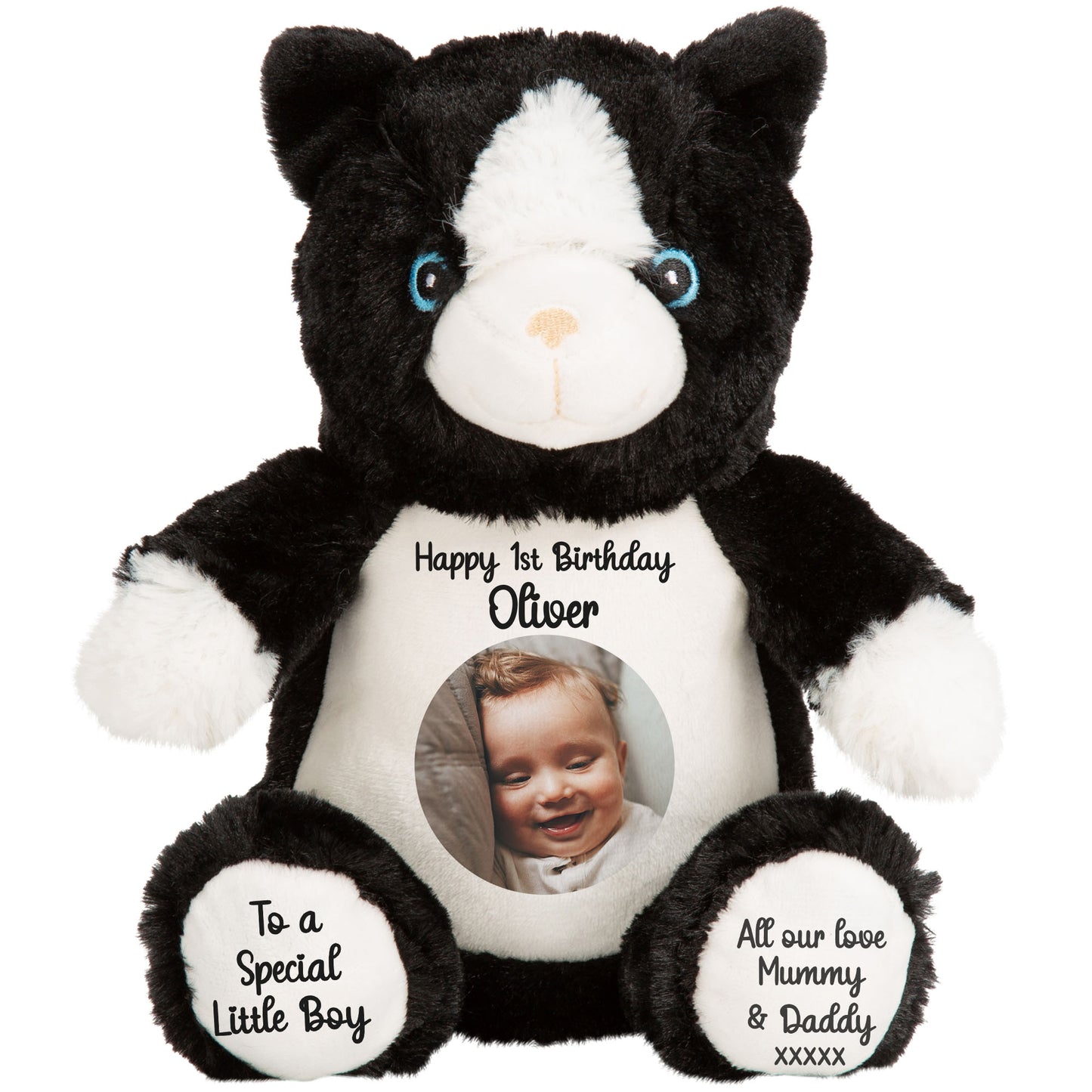 Design Your Own 1st Birthday Personalised Teddy Bear