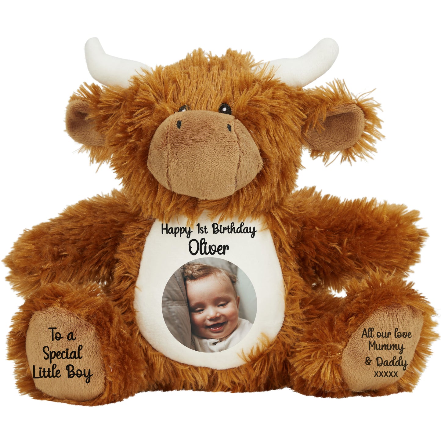 Design Your Own 1st Birthday Personalised Teddy Bear