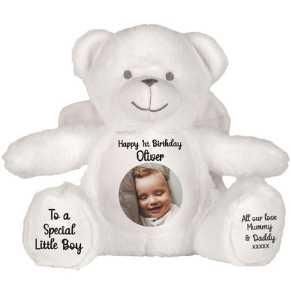 Design Your Own 1st Birthday Personalised Teddy Bear