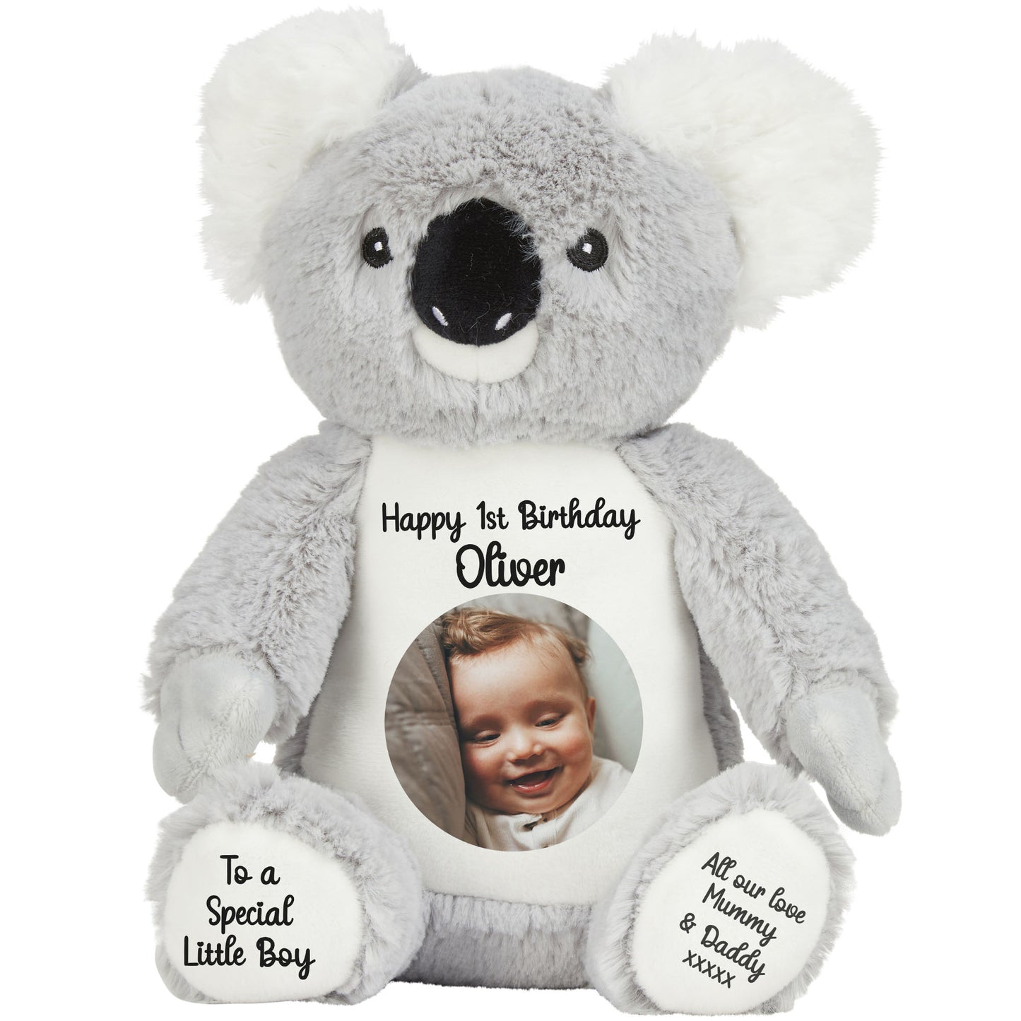 Design Your Own 1st Birthday Personalised Teddy Bear