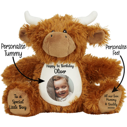Design Your Own 1st Birthday Personalised Teddy Bear