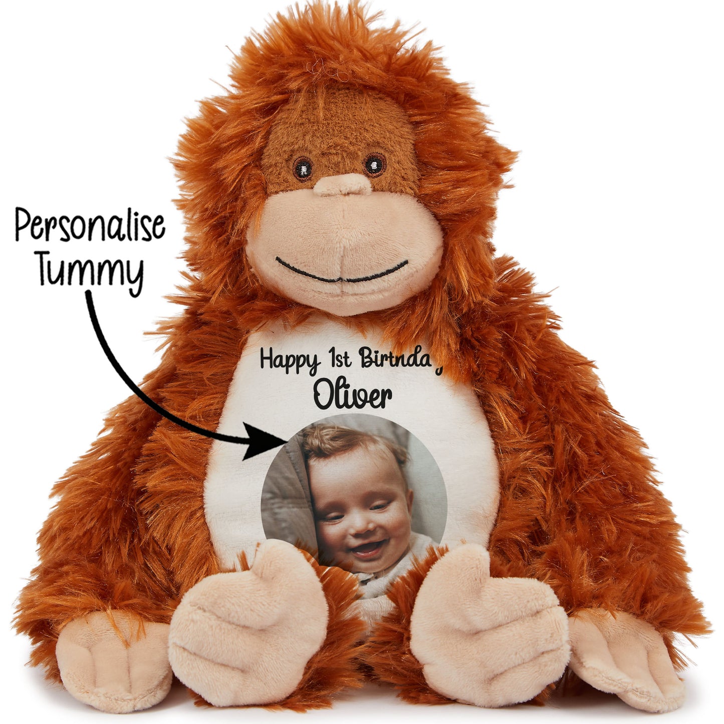 Design Your Own 1st Birthday Personalised Teddy Bear