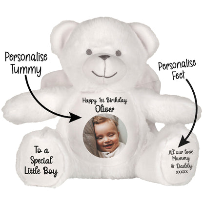 Design Your Own 1st Birthday Personalised Teddy Bear
