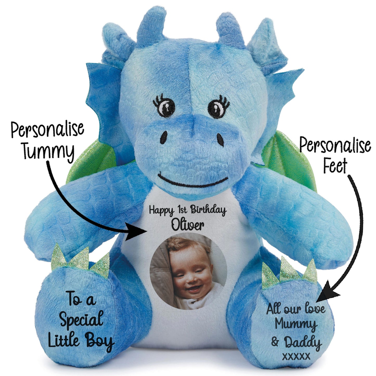 Design Your Own 1st Birthday Personalised Teddy Bear