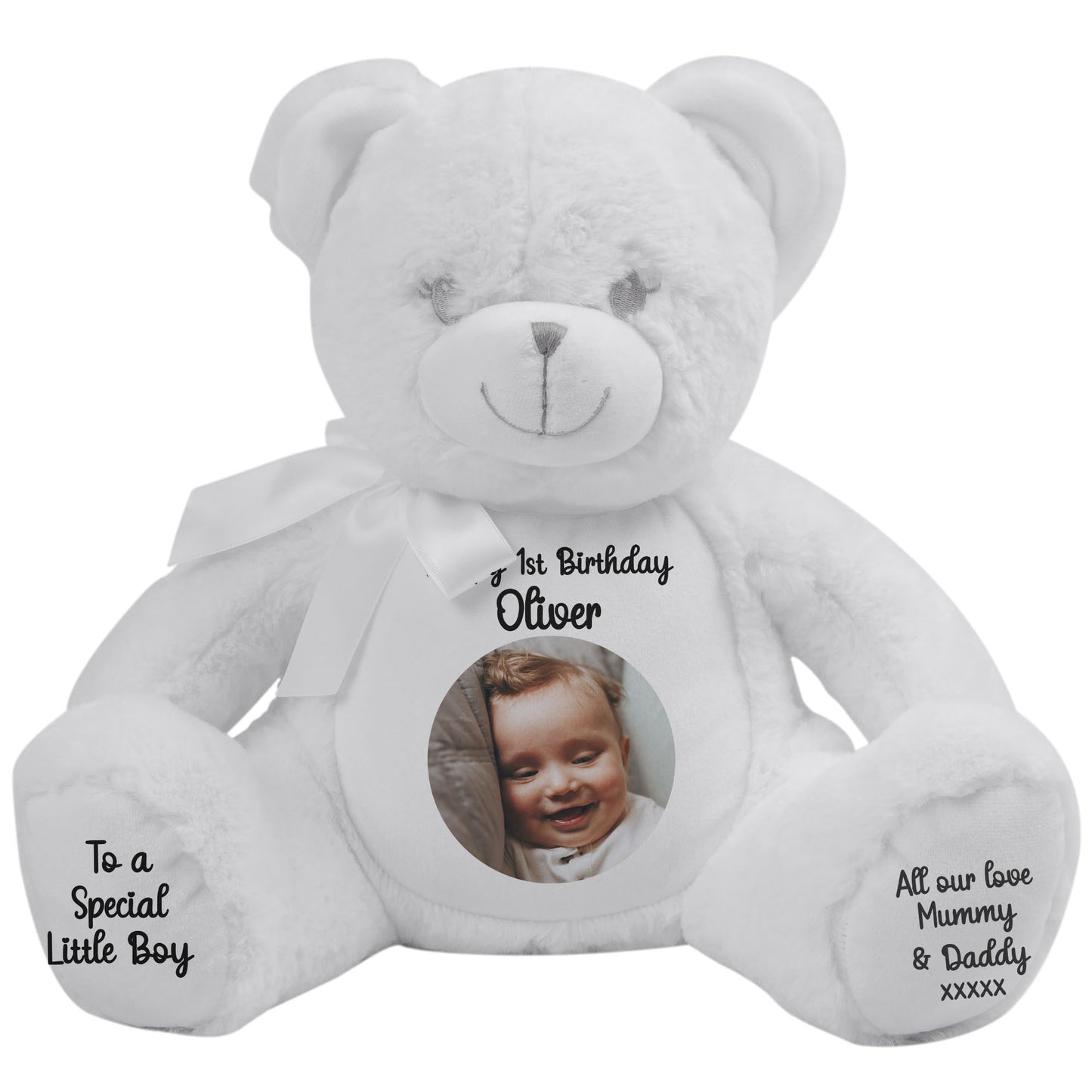 Design Your Own 1st Birthday Personalised Teddy Bear