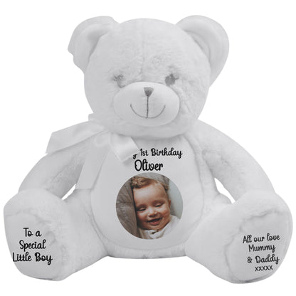 Design Your Own 1st Birthday Personalised Teddy Bear