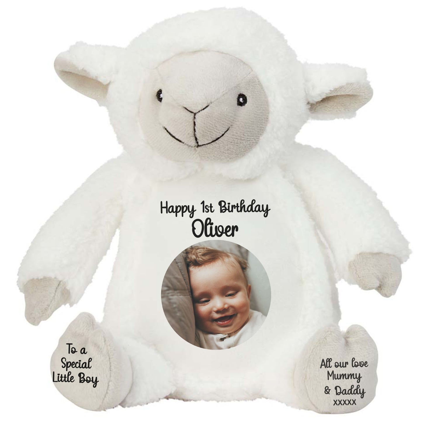 Design Your Own 1st Birthday Personalised Teddy Bear