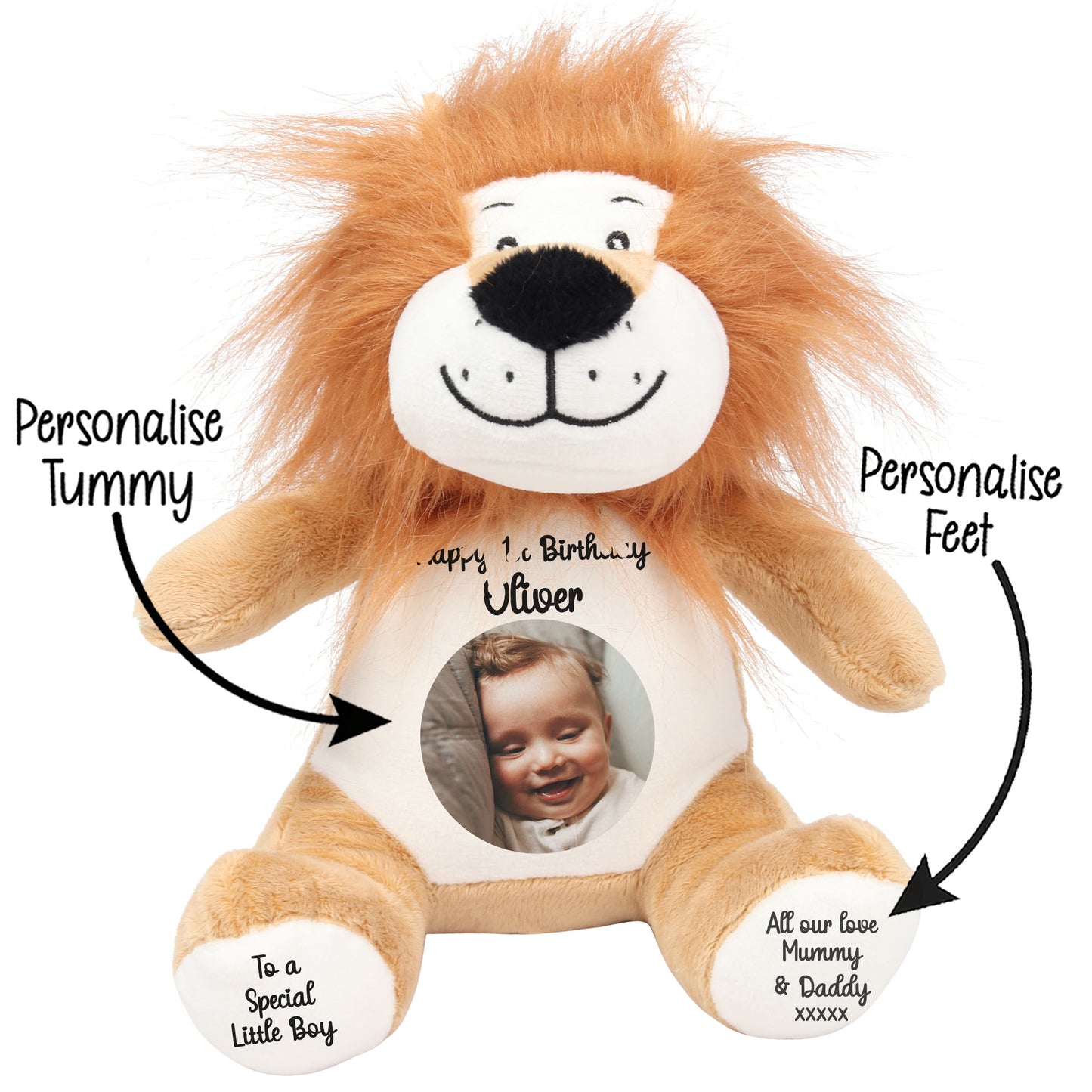 Design Your Own 1st Birthday Personalised Teddy Bear