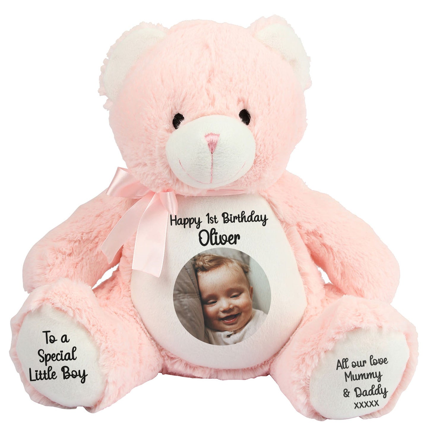 Design Your Own 1st Birthday Personalised Teddy Bear