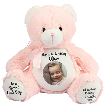 Design Your Own 1st Birthday Personalised Teddy Bear