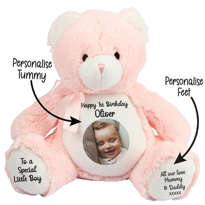 Design Your Own 1st Birthday Personalised Teddy Bear