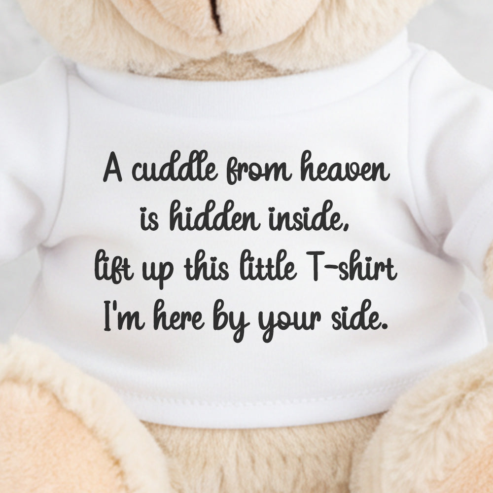 Hidden Photo Surprise T-Shirt for 'Cuddle From Heaven' Teddy -  (T-SHIRT FITS ALL TEDDIES)