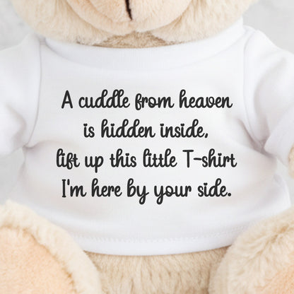 Hidden Photo Surprise T-Shirt for 'Cuddle From Heaven' Teddy -  (T-SHIRT FITS ALL TEDDIES)