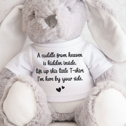 Hidden Photo Surprise T-Shirt for 'Cuddle From Heaven' Teddy -  (T-SHIRT FITS ALL TEDDIES)