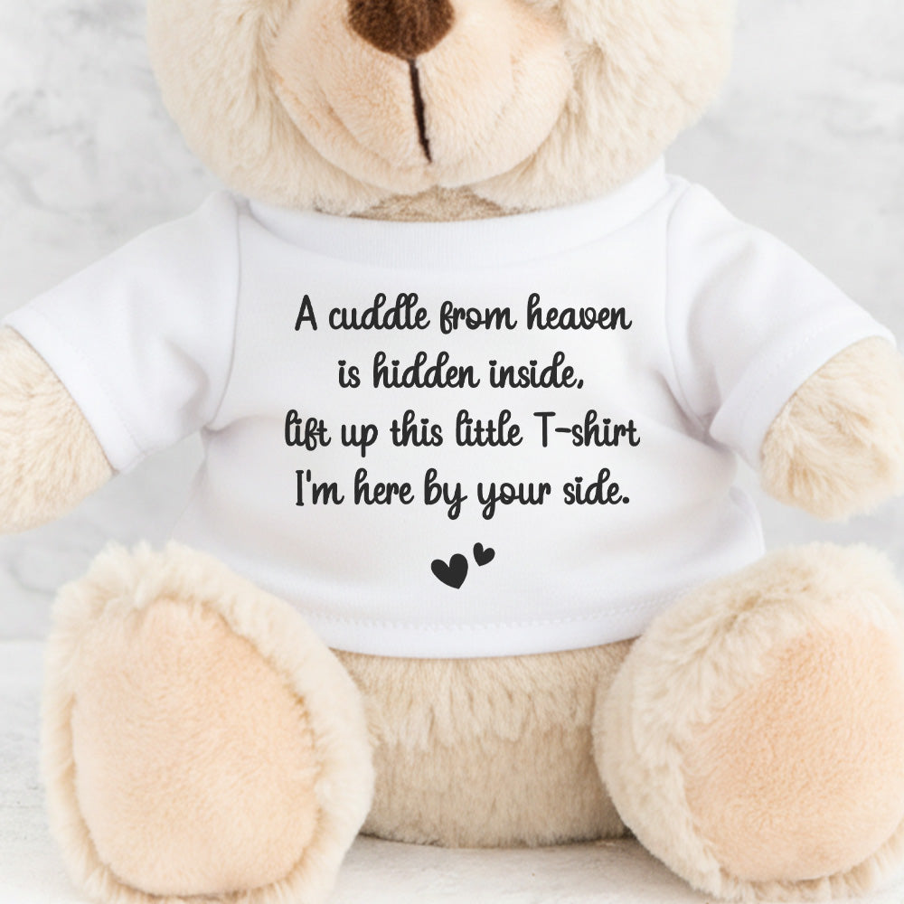 Hidden Photo Surprise T-Shirt for 'Cuddle From Heaven' Teddy -  (T-SHIRT FITS ALL TEDDIES)