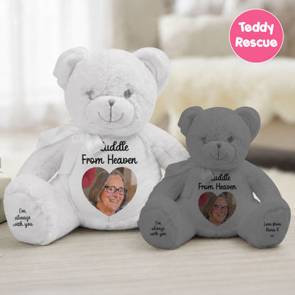 Personalised Large White Teddy Bear