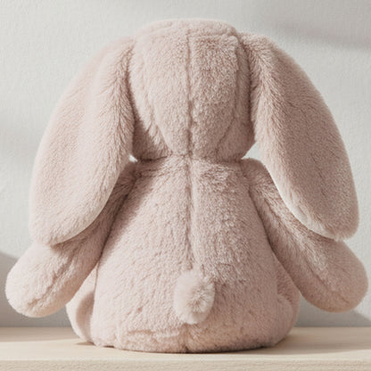 brown bunny teddy personalised teddy bear back view