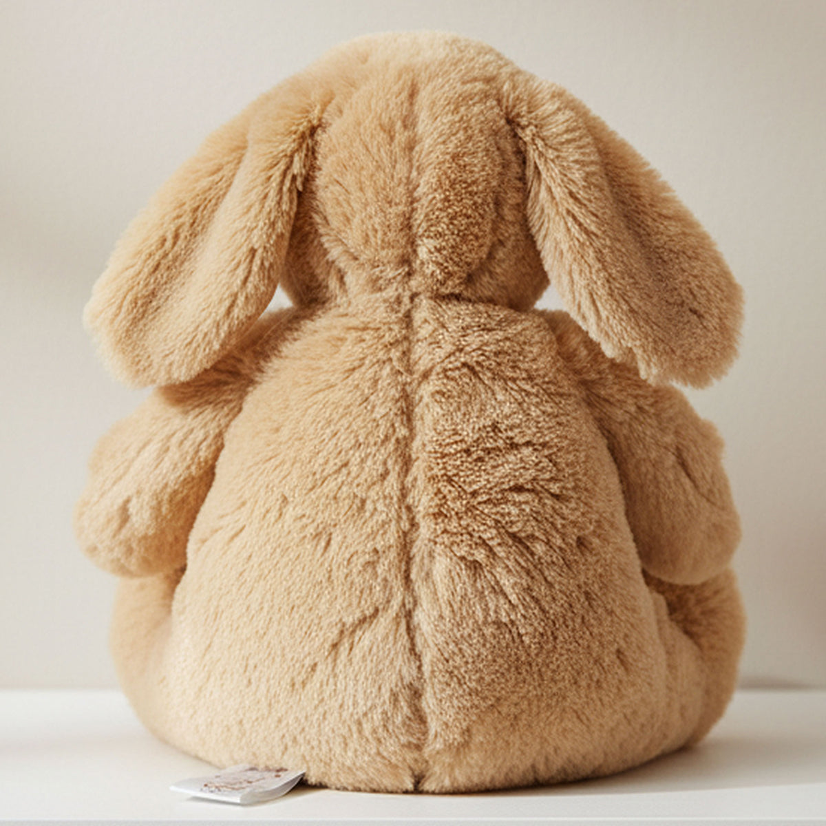 dog teddy personalised teddy bear back view