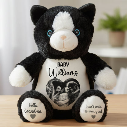 cat teddy personalised teddy bear