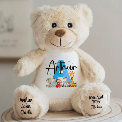 classic teddy bear personalised teddy bear
