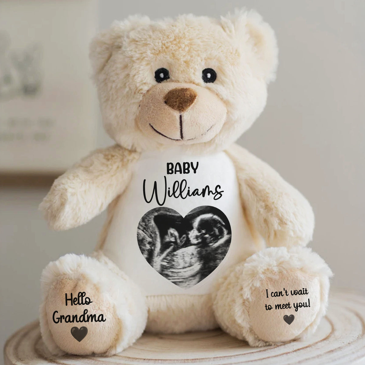 classic teddy bear personalised teddy bear