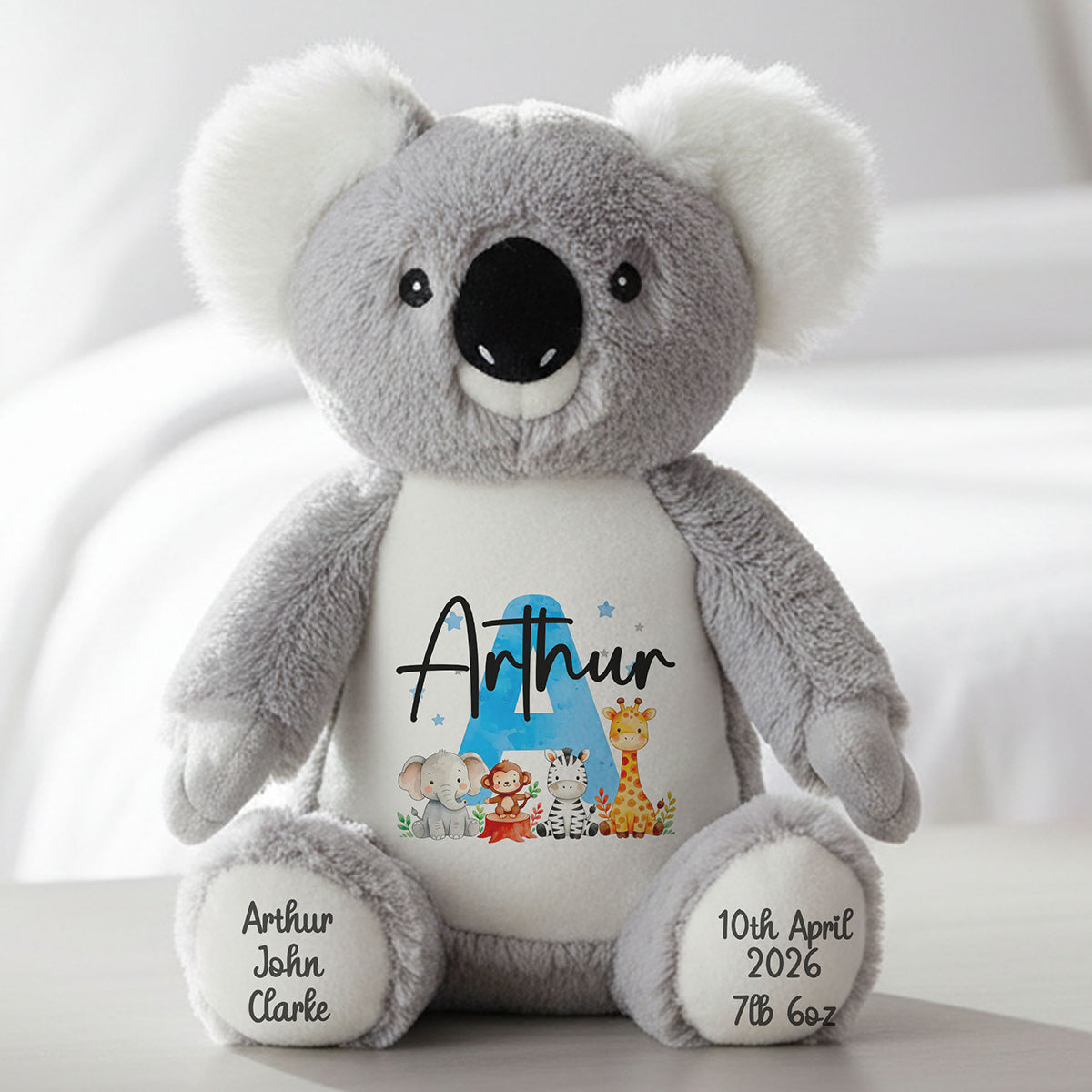 koala teddy personalised teddy bear