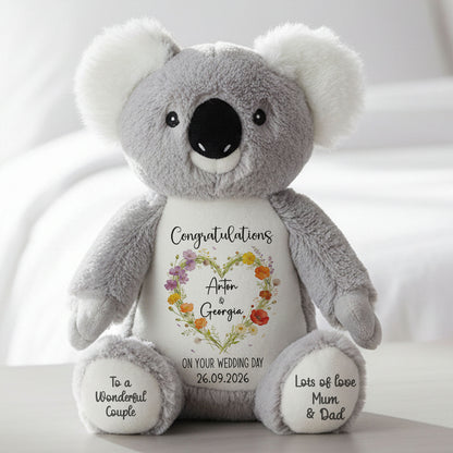koala teddy personalised teddy bear
