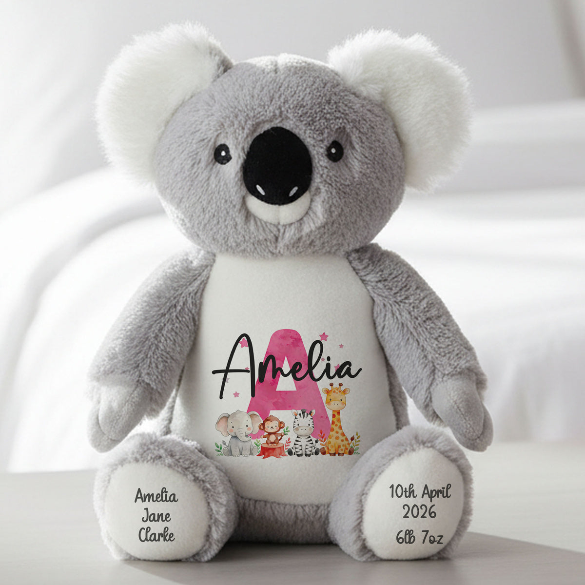 koala teddy personalised teddy bear