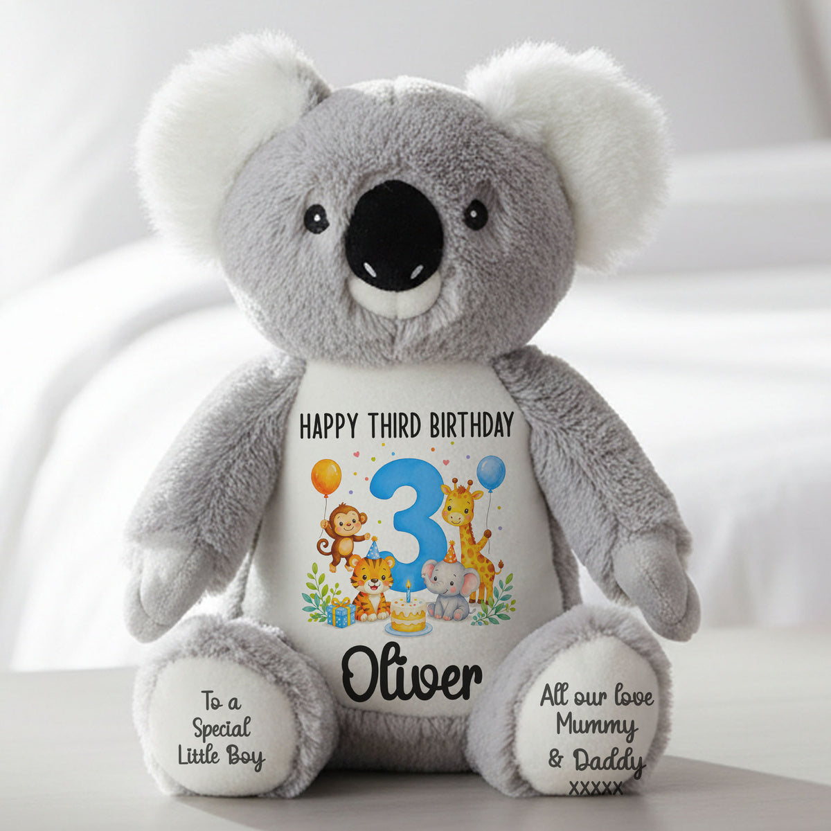 koala teddy personalised teddy bear
