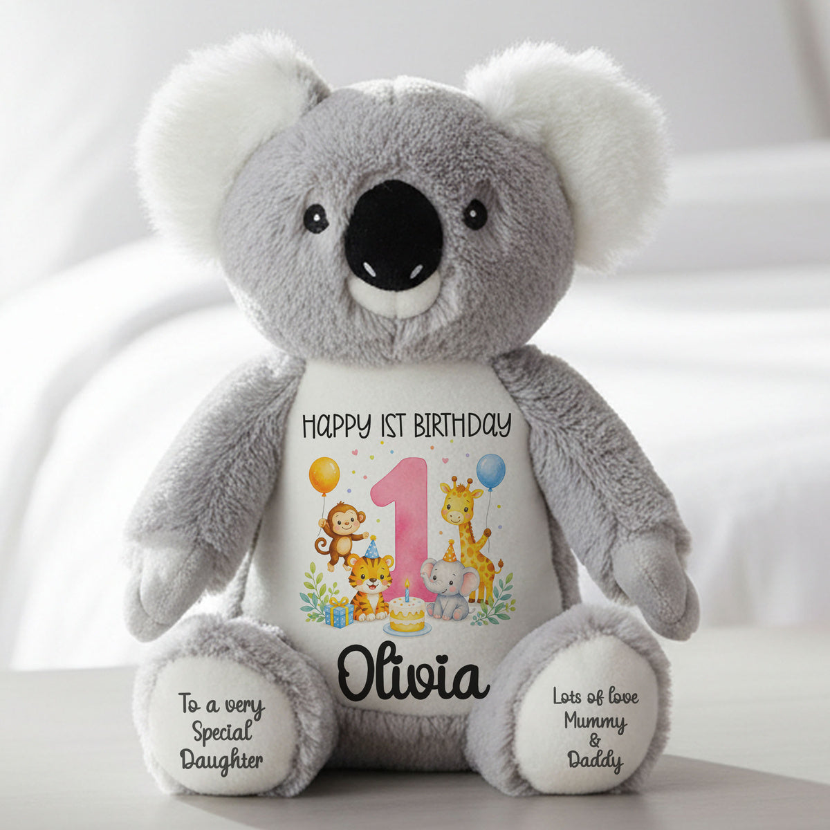 koala teddy personalised teddy bear