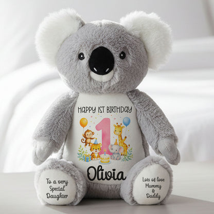 koala teddy personalised teddy bear