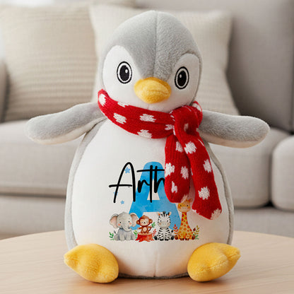 penguin teddy personalised teddy bear