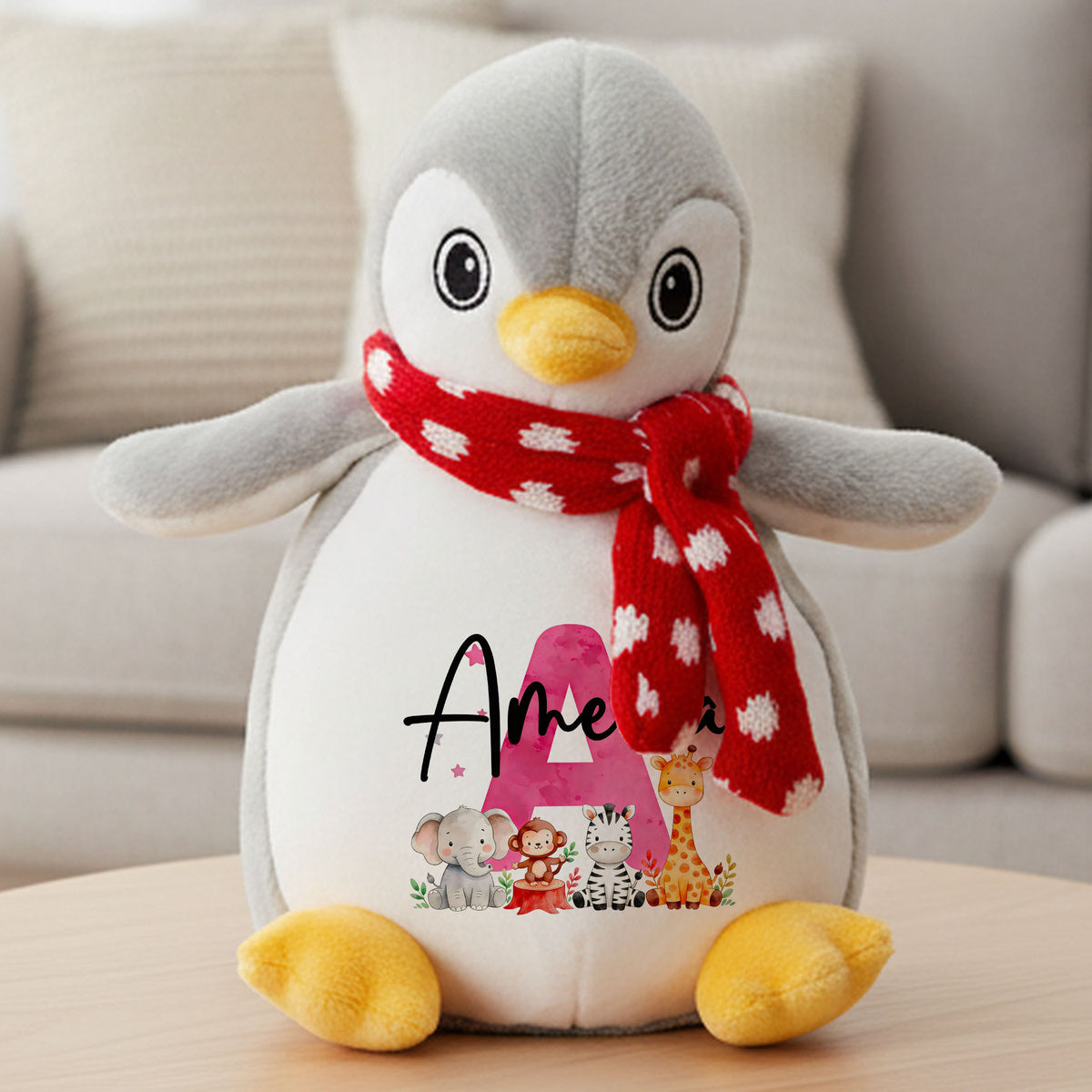 penguin teddy personalised teddy bear