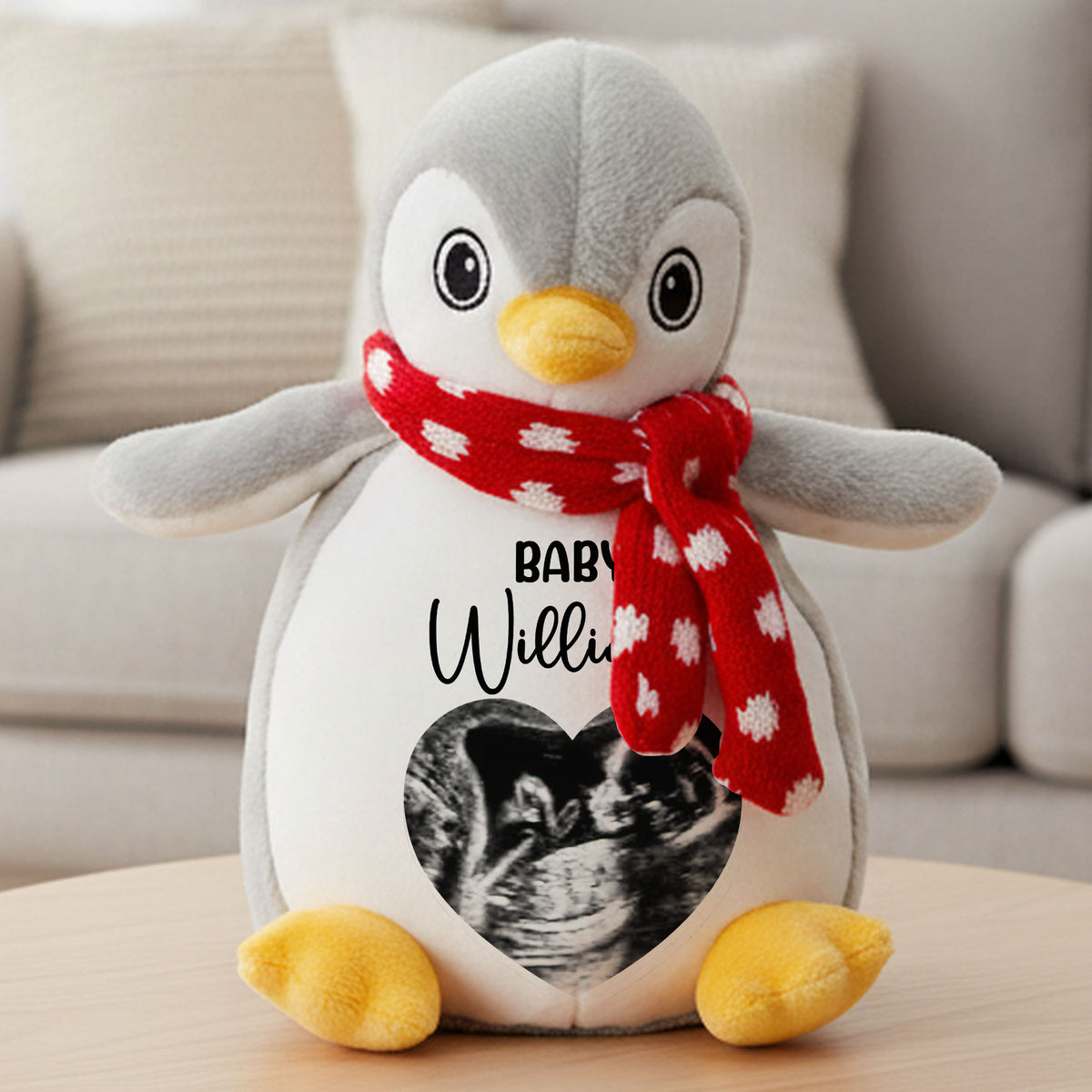 penguin teddy personalised teddy bear