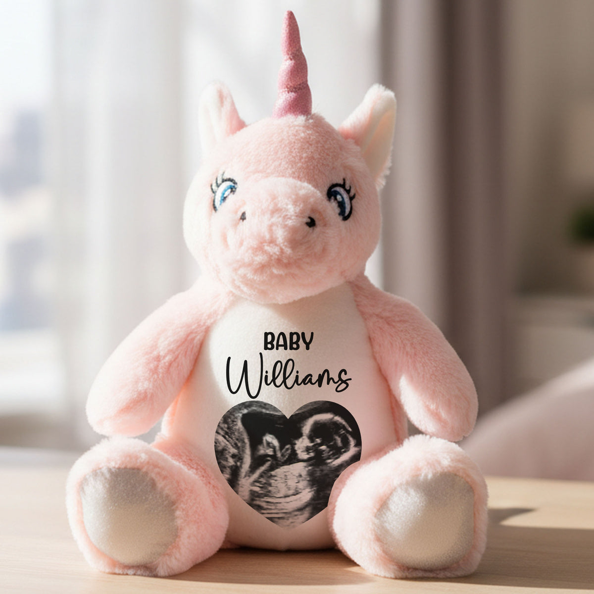 unicorn teddy personalised teddy bear