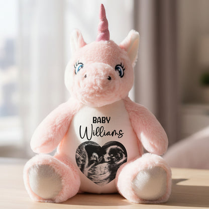 unicorn teddy personalised teddy bear