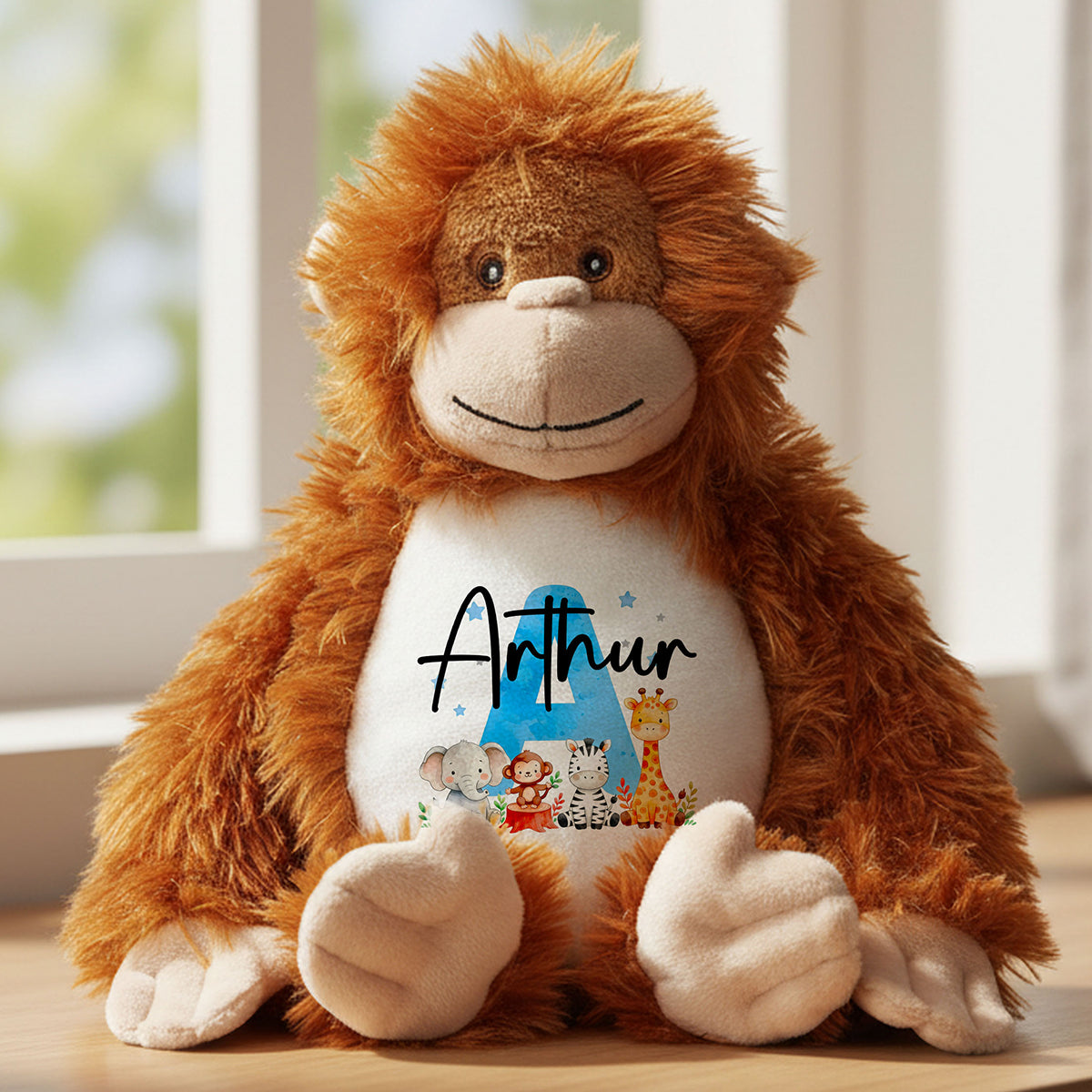 orangutan teddy personalised teddy bear