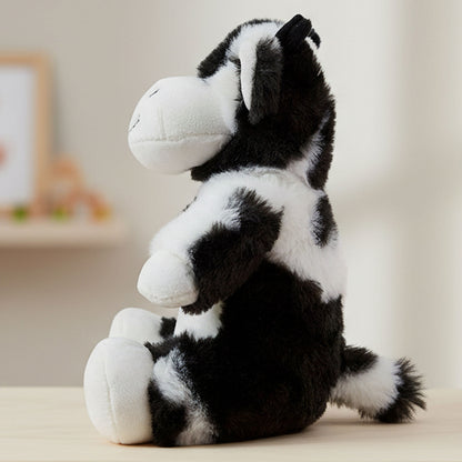 cow teddy personalised teddy bear side view