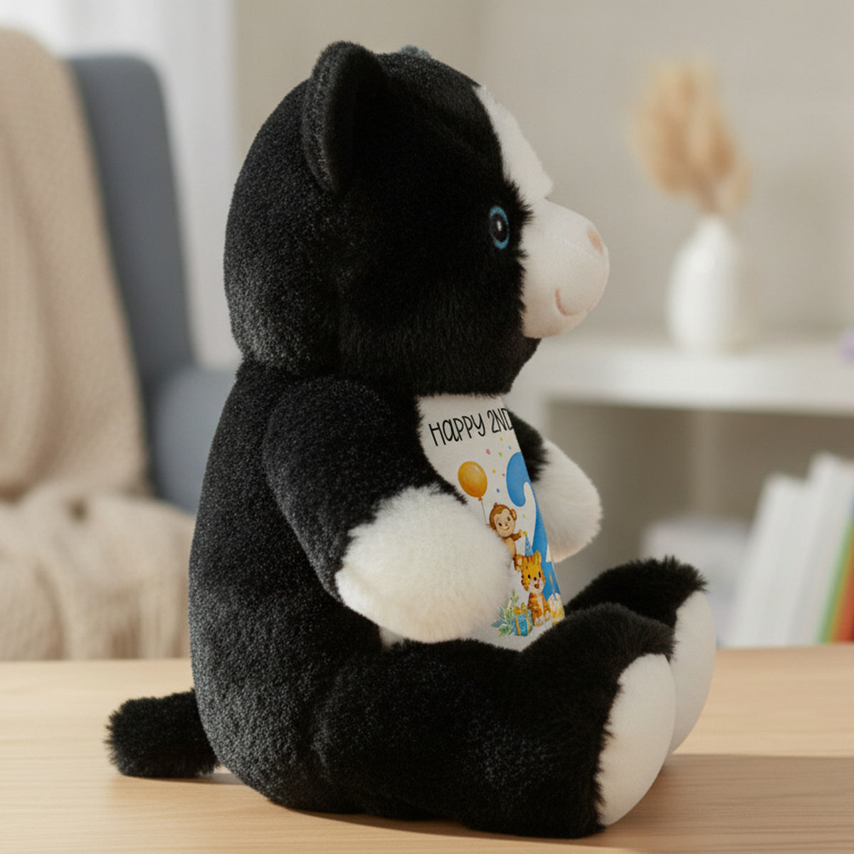 cat teddy personalised teddy bear