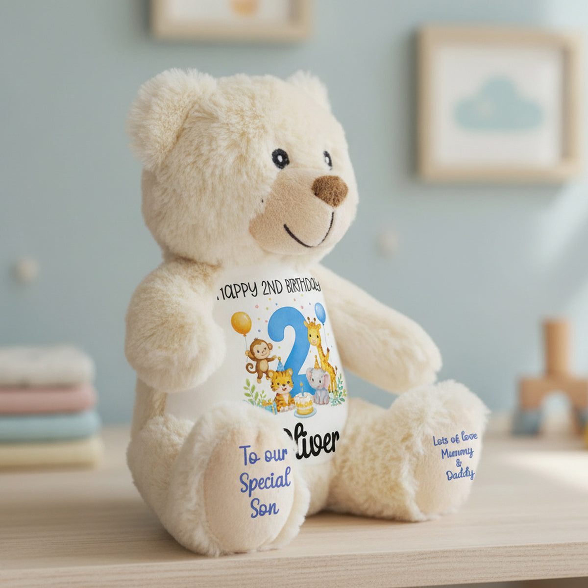 classic teddy bear personalised teddy bear